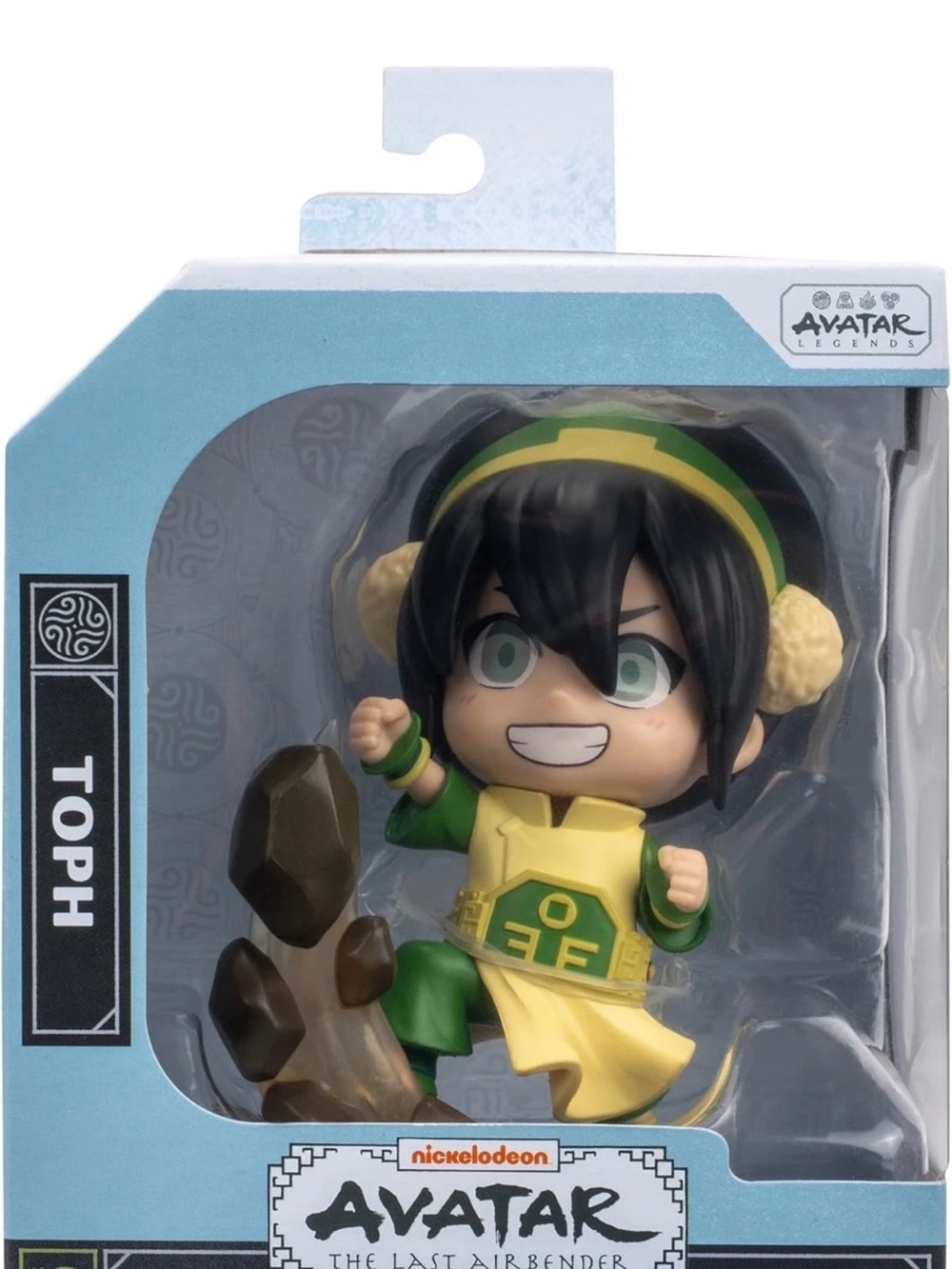 Avatar The Last Airbender Toph Collectible Figure - Green/Yellow